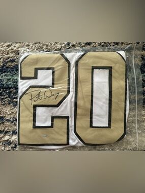 Pete Werner Signed New Orleans Saints Jersey #20 JSA Certified Autographed NFL